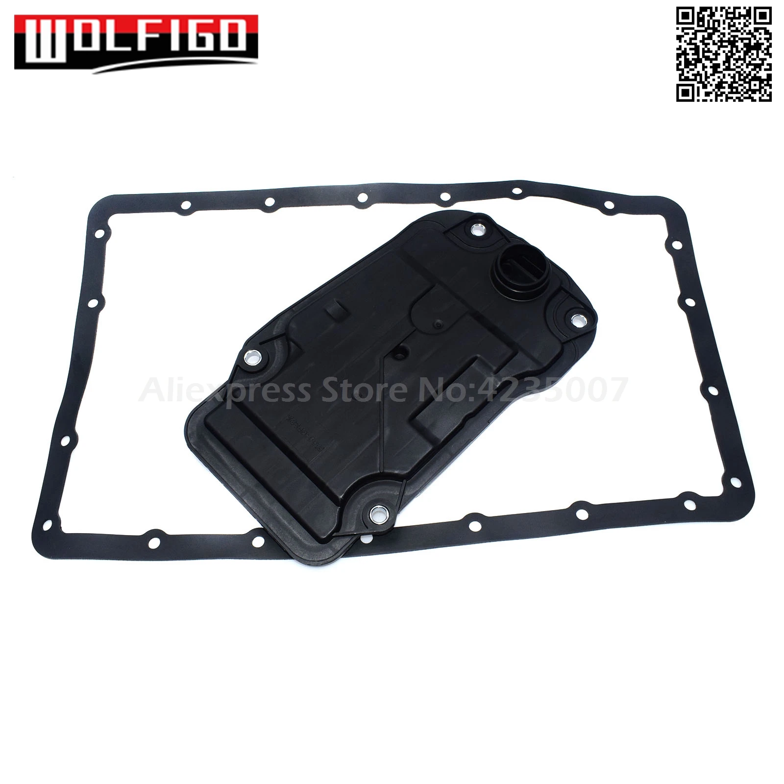 WOLFIGO Transmission Oil Strainer Filter W/ Pan Gasket For Lexus IS250 IS300 SC430 GS300 GS350 GS430 35330-30090,35330-50020