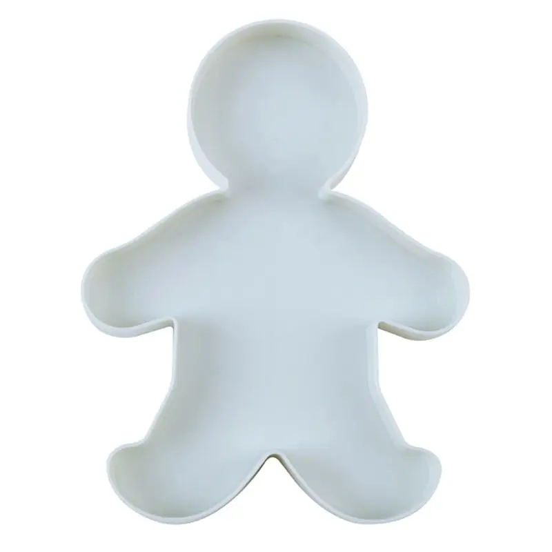 

Christmas Gingerbread Men Shaped Plastic Cookie Cutter Biscuit Mold Pastry Cake Cutter Baking Decorating Tools