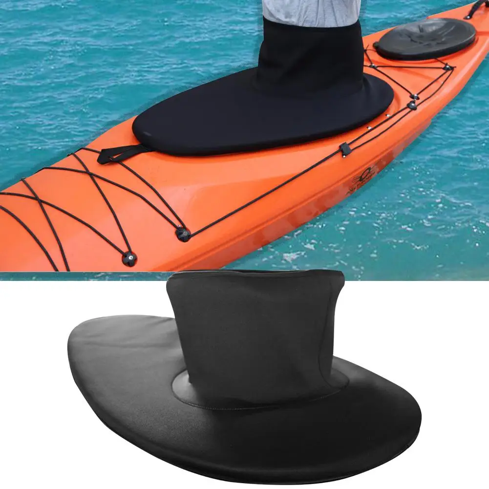 Kayak Hatch Skirt Cover Waterproof Spray SBR Neoprene Fabric For 90 X 52cm Kayak Hatch Deck Apron Skirt Surfing Accessories