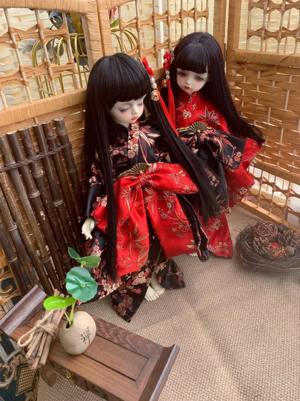BJD SD кукольная одежда кимоно халат для 1/3 1/4 1/6 bjd кукла женская одежда