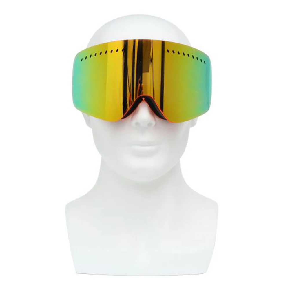 Ski Goggles Double Layers UV Protection Big Lens Anti-fog Ski Mask Glasses Skiing for Men Women Snowboard Snowmobile Goggles