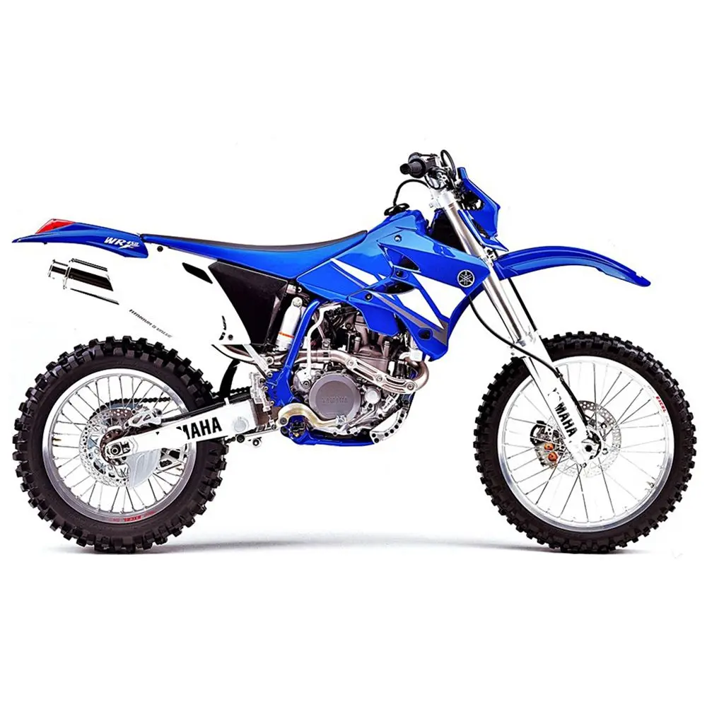 Для YAMAHA WRF250F WR450F 2003 2004 полный Графика наклейки на заказ Номер Наименование лента 3M наклейки-матовые Водонепроницаемый