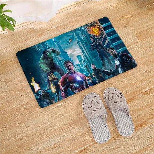Avengers4 кухонный коврик для ванной комнаты коврик у входной двери нескользящий коврик для пола домашний Впитывающий Коврик коврик мат для ванной - Цвет: 10