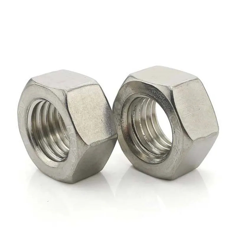 

M2-M5 Hex Hexagon Nuts Metric Thread Suit For Screw Bolts Hexagon Hex Nut Carbon Steel DIN934/DIN 934/DIN555/DIN6915/ISO4032