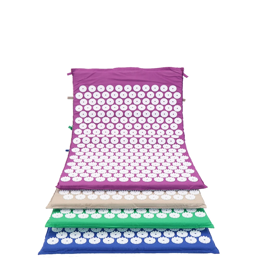 

Acupuncture cushion Lotus Acupressure Mats Pillow Yoga Mats Bed Pilates Yoga Massager Pain Stress Home Relaxation Health Care