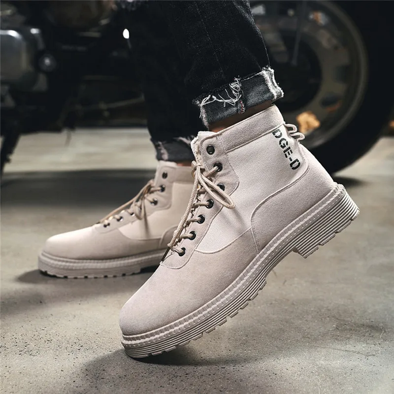 Bota Masculina Para Neve/зимние теплые мужские ботильоны в английском стиле; ботинки в стиле ретро; ботинки в стиле Джокера; обувь для пустыни; 5