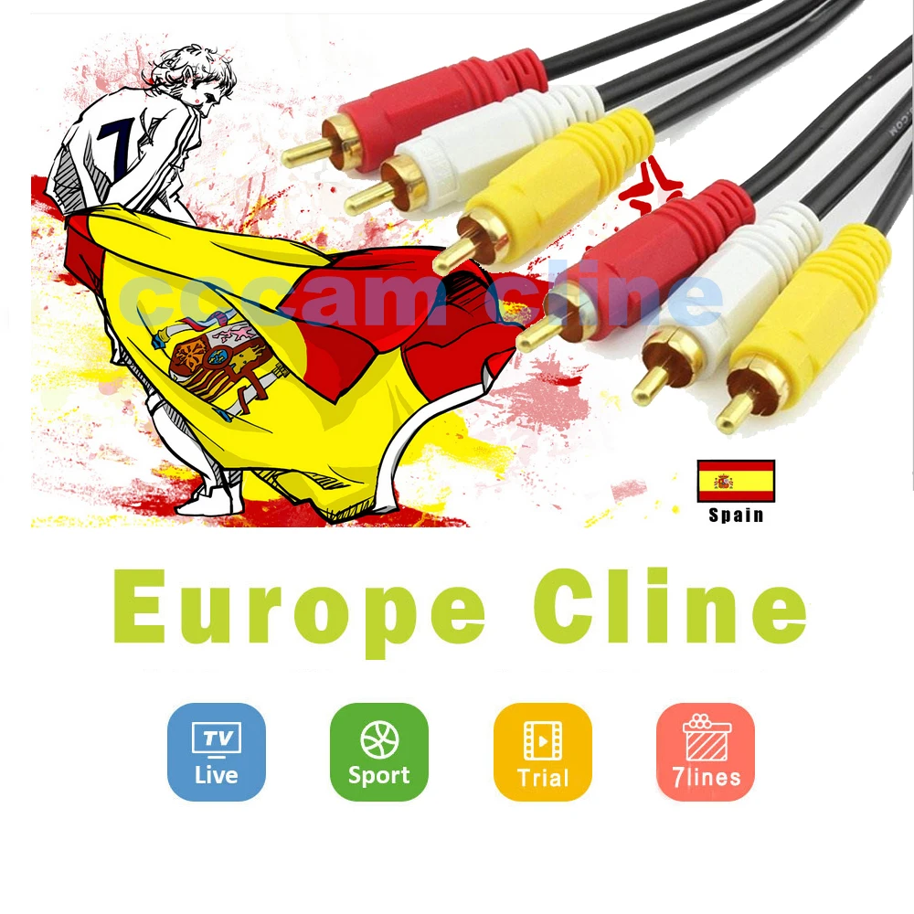 

Eroupe 12 months cccams for Satellite Receiver 8/6 lines spain cccam WIFI FULL HD DVB-S2 CCCAM for spain portugal Czech Slovakia