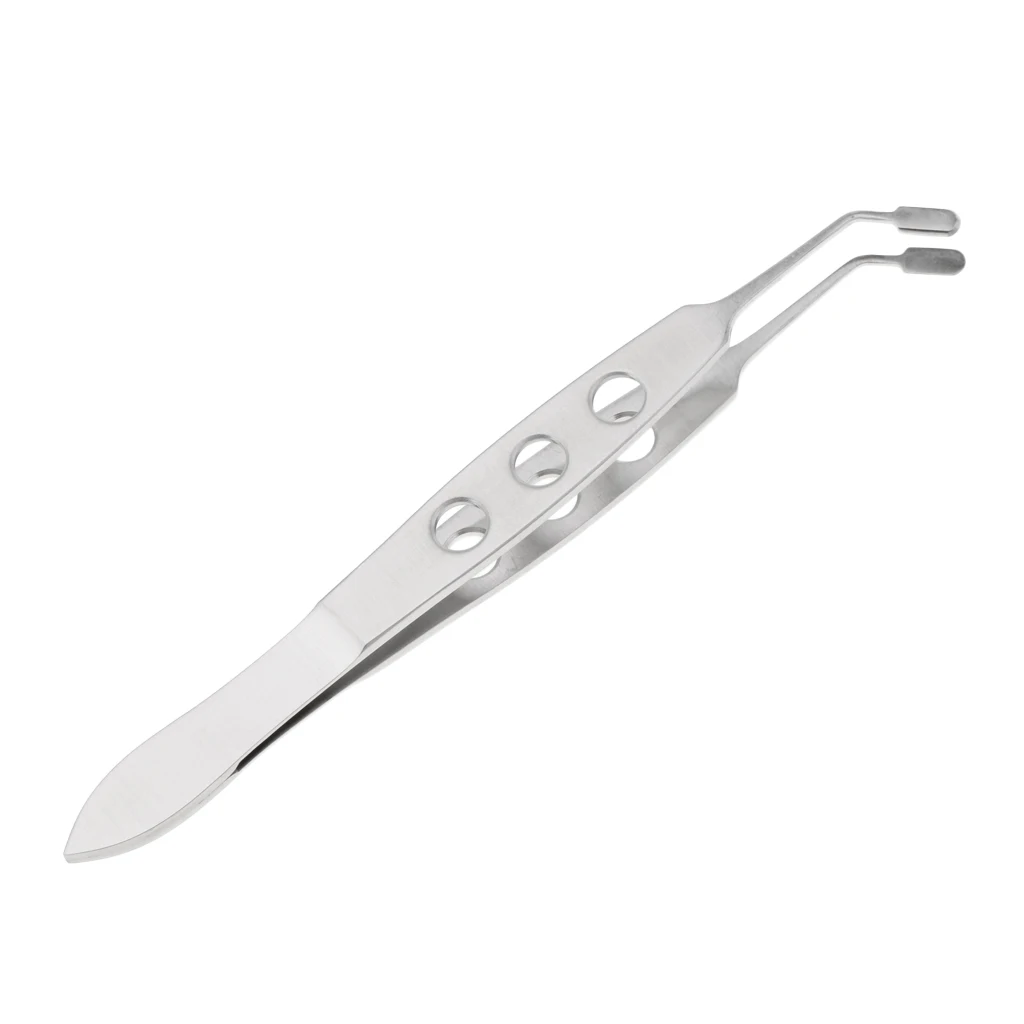 Stainless Steel Arita Tauber Meibomian Gland Expressor Forceps