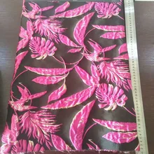 Модная африканская жаккардовая парчовая Ткань 5 ярдов парча ткань для свадьбы DHL03