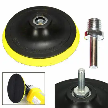 

Polishing Tool Buffing Plate Backing Pad Holder Disc M14 Drill 4" Replacement