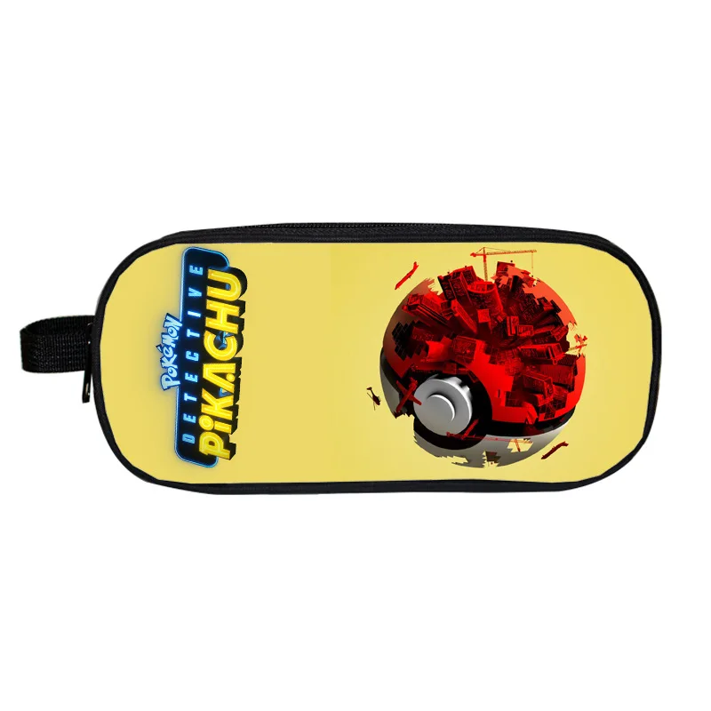 02 Студенческий карандаш Pokemon Pikachu Большой Вместительный креативный детский чехол-карандаш - Цвет: 02