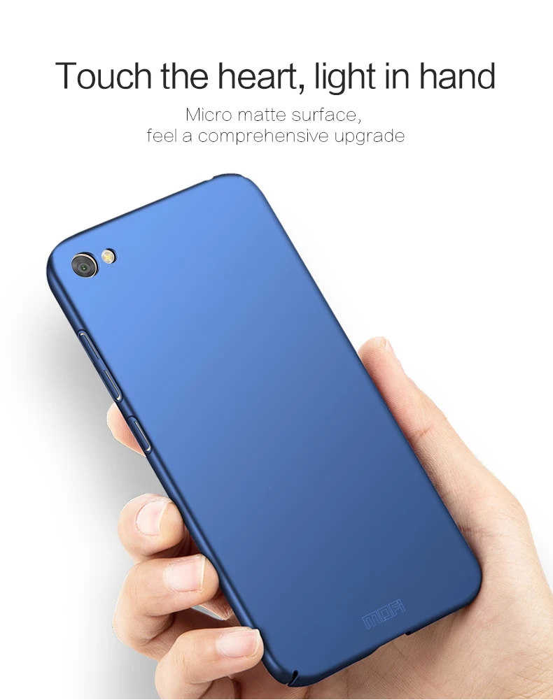 Для Xiaomi Redmi Примечание 5A чехол MOFi задняя крышка ПК Жесткий Coque для Xiaomi Redmi Примечание 5A Чехлы для мобильных телефонов