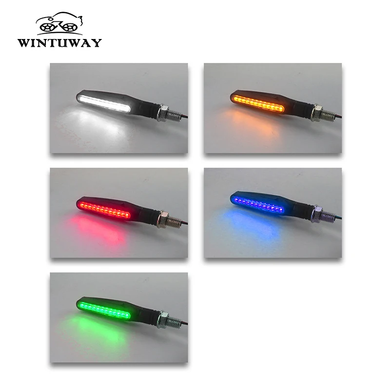 Светодиодный указатель поворота для мотоцикла 12 В светодиодный внедорожников