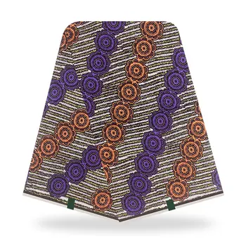 

Real wax Ankara African batik double prints fabric Africa tissu top quality cotton sewing material for dress making craft