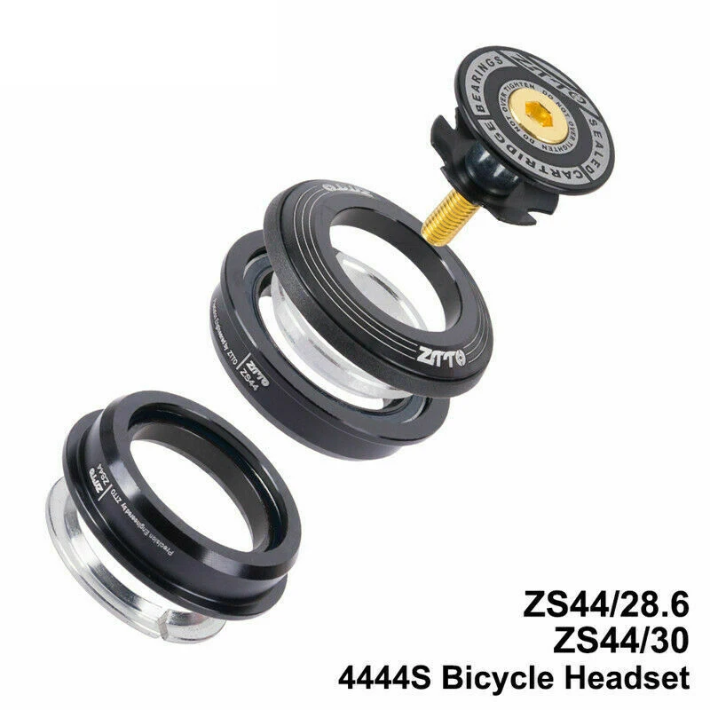

Straight Tube Fork Semi-integrated Tools Bike 4444S Headset 44mm 1-1/8 28.6