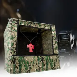 Outdoor Camouflage Foldable Canvas Hunting Box Airsoft Shooting Target Case  Hunting Box