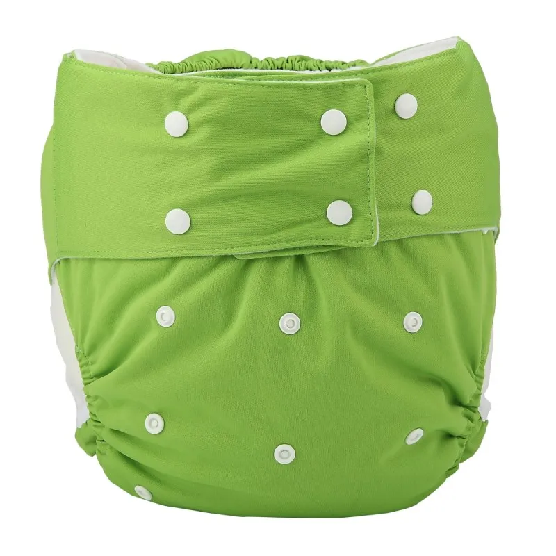 Floral Sigzagor Teen Adult Cloth Diaper Nappy Reusable Washable for Disability 