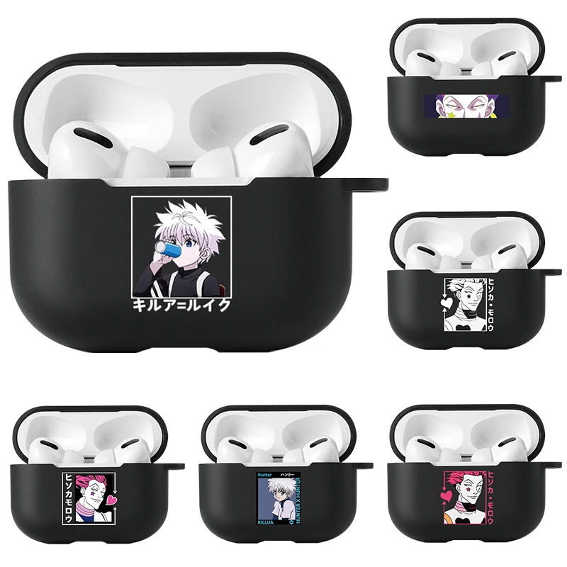 For Airpod Pro Cases Jujustu Hunter x Hunter 3 HXH Anime Wireless Bluetooth Earphone Cases For Apple Airpods Pro Silicone Cover