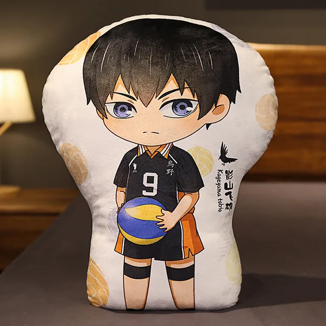 Boneco de Pelúcia Anime Volêi Haikyuu - Kageyama, Hinata e Oikawa