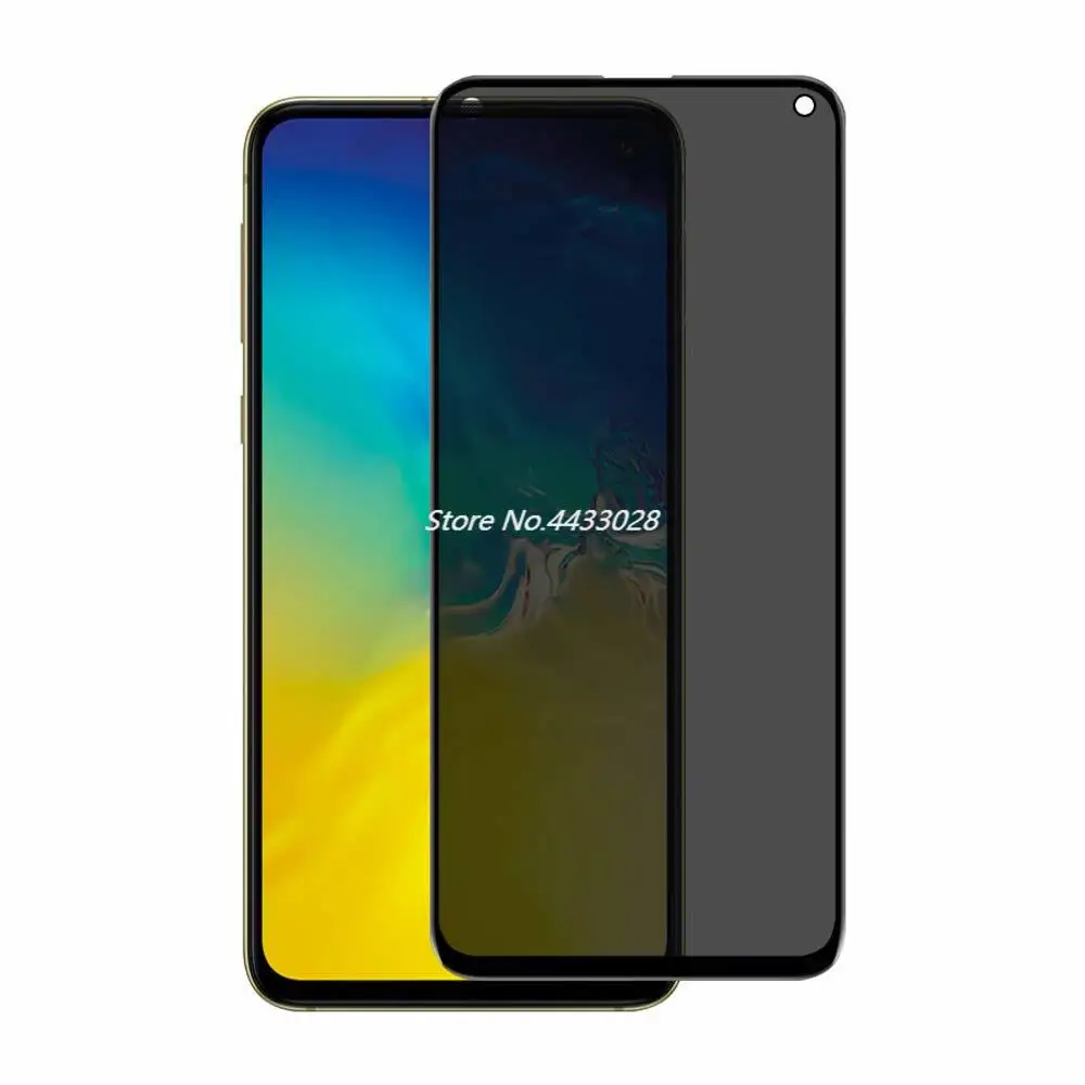 9d Full Cover Black Privacy For Samsung Galaxy S10e Anti Glare Tempered