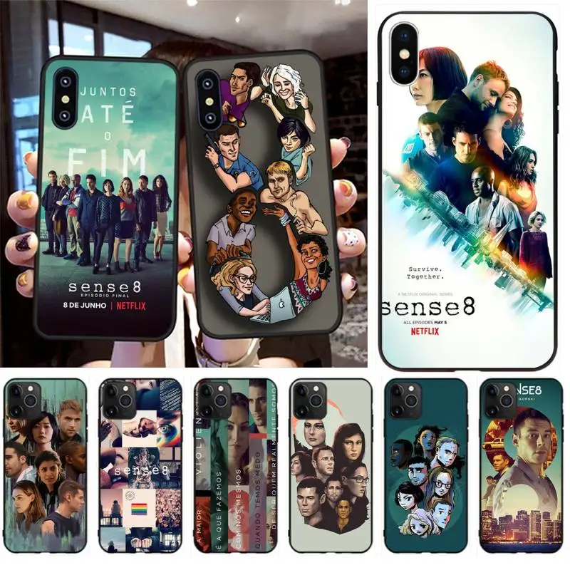 PENGHUWAN Sense8 Finale специальный черный ТПУ мягкий резиновый чехол для телефона iPhone 11 pro