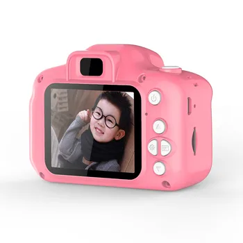 

2019 New 2.0" Child cartoon camera child camera toy child digital camera small fashion 1980x1080 12.0MP USB 2.0 camera