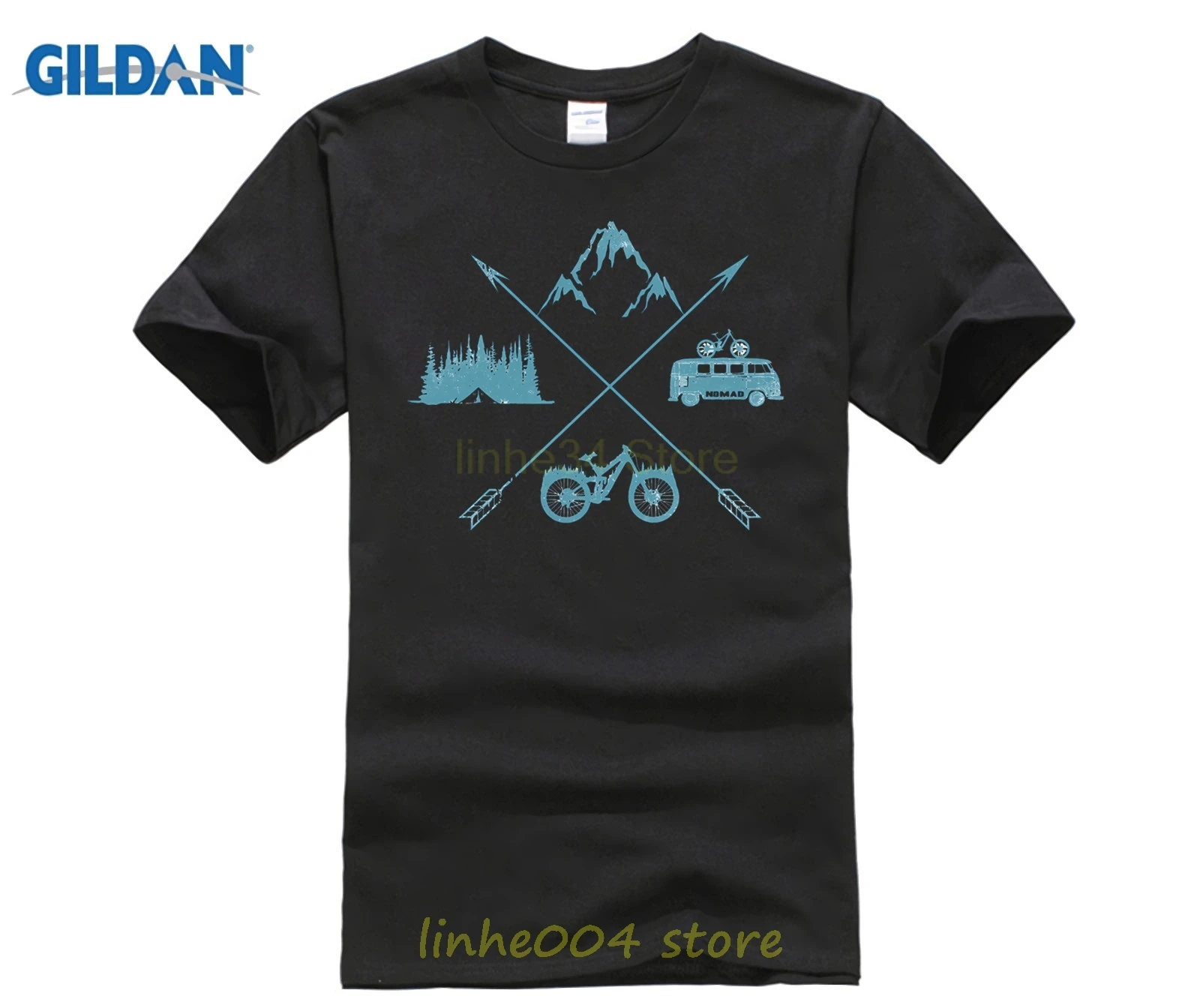 2019 футболка для горного велосипеда MTB брендовая одежда с логотипом T-Shirt2019 Nomad