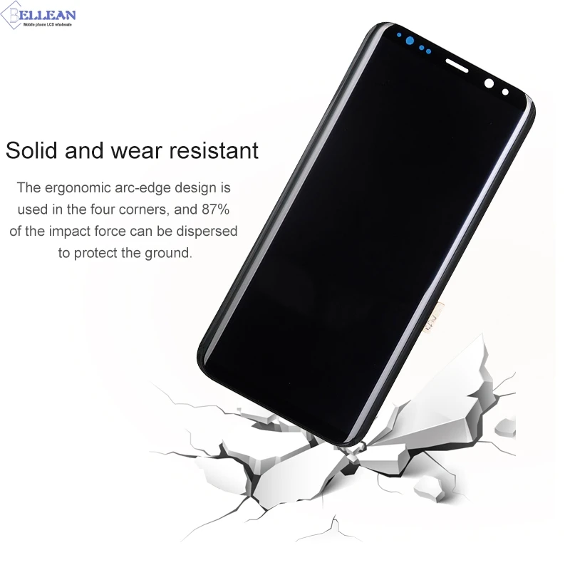 Catteny Super Amoled G955 lcd для samsung Galaxy S8 Plus дисплей кодирующий преобразователь сенсорного экрана в сборе G955F lcd+ Инструменты