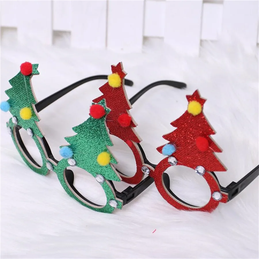 Christmas cartoon glasses decoration Christmas decoration adult children cartoon party glasses frame rich atmosphere 30A15 (22)
