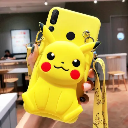 nova 4 Кроссбоди портмоне чехол для телефона huawei nova 3 3i 3e 5 5 pro 4 4e 5i pro 2s 2plus 3D мультфильм молния кошелек силиконовый ремешок чехол - Цвет: nova 4