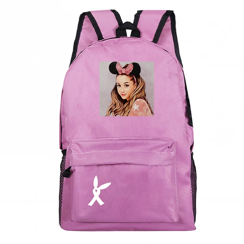 Розовый рюкзак Ariana Grande Mochila Feminina, женский рюкзак, школьные сумки для подростков, мужской рюкзак для ноутбука, Детский рюкзак для путешествий - Цвет: 29