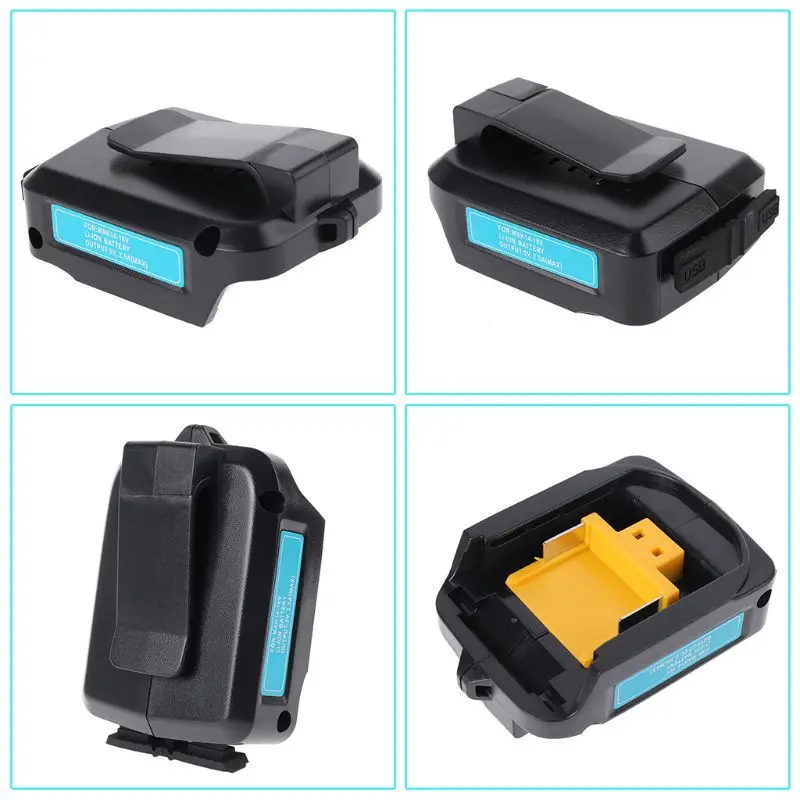 USB зарядное устройство адаптер конвертер для MAKITA ADP05 14-18 в литий-ионный аккумулятор