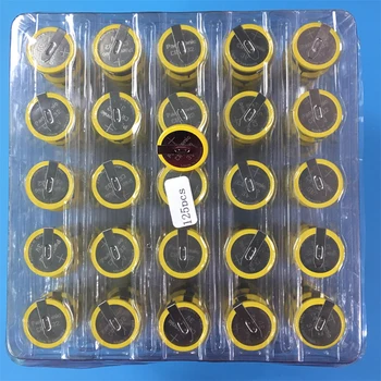 

20pcs/lot Panasonic CR2032 3V Lithium Battery H type horizontal with 2 Soldering Pins Button Batteries Cell CR 2032