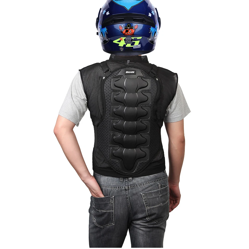Motorcycle Protection Vest Armour Sports Protective Wearing for Vest and Back Protect keep Dry and Cool
