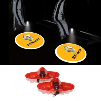 

2PCs For Renault Laguna 2 3 Espace 4 5 Vel Satis Latitude Talisman Megane Car LED Door Welcome laser Projector Shadow Light