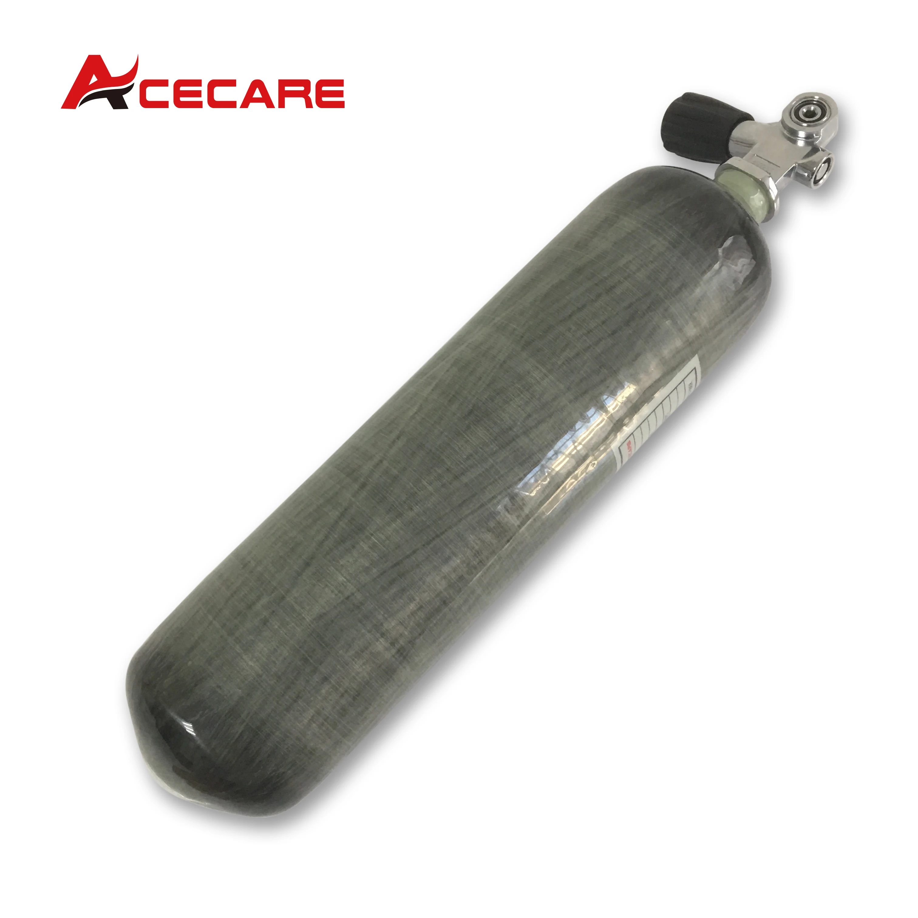 AC10351 Acecare 3L CE 300 бар PCP Пейнтбольный бак из углеродного волокна цилиндр для стрельбы/охоты страйкбол/воздушная винтовка с клапаном для дайвинга