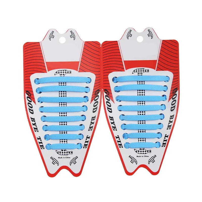 Эластичные силиконовые шнурки 16 шт./компл. для взрослых занятий спортом бега без