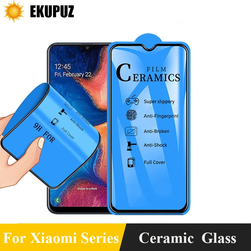 Изогнутое защитное стекло с полным покрытием для Xiaomi Redmi Note 7 8 pro K20 закаленное Mi 9