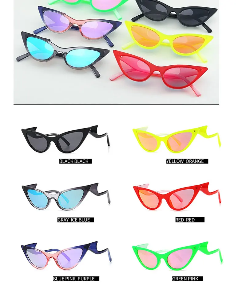 Yoovos Cateye Солнцезащитные очки женские Винтажные Солнцезащитные очки женские маленькие Солнцезащитные очки женские Ретро дизайнерские Oculos De Sol Feminino
