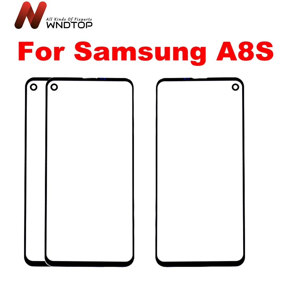 6.4&quotTouch screen Panel For Samsung Galaxy A8s Outer Glass Lens Front Touch Replacement Parts samsung A8S | Мобильные телефоны и