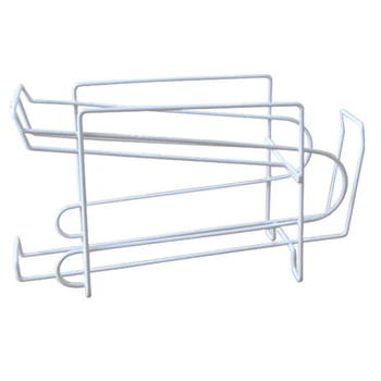 

1pc White Can Dispenser Refrigerator Beverage Rack Home Kitchen Refrigerator Storage Holder Rack for Soda Beer Coke Tools