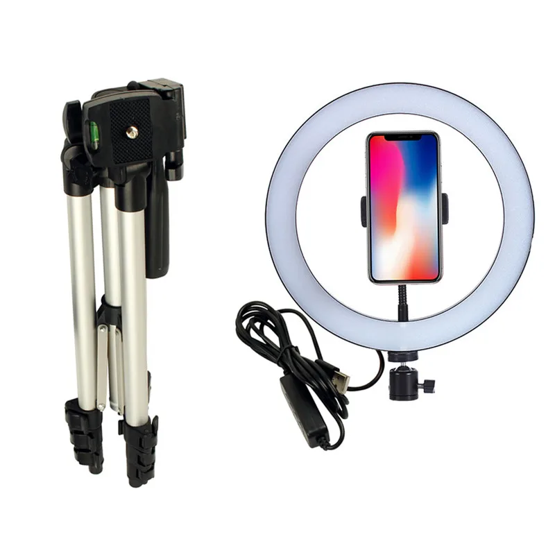 Dimmable-LED-Studio-Camera-Ring-Light-Photo-Mobile-Phone-Video-Annular-Lamp-Tripod-Selfie-Stick-For (2)