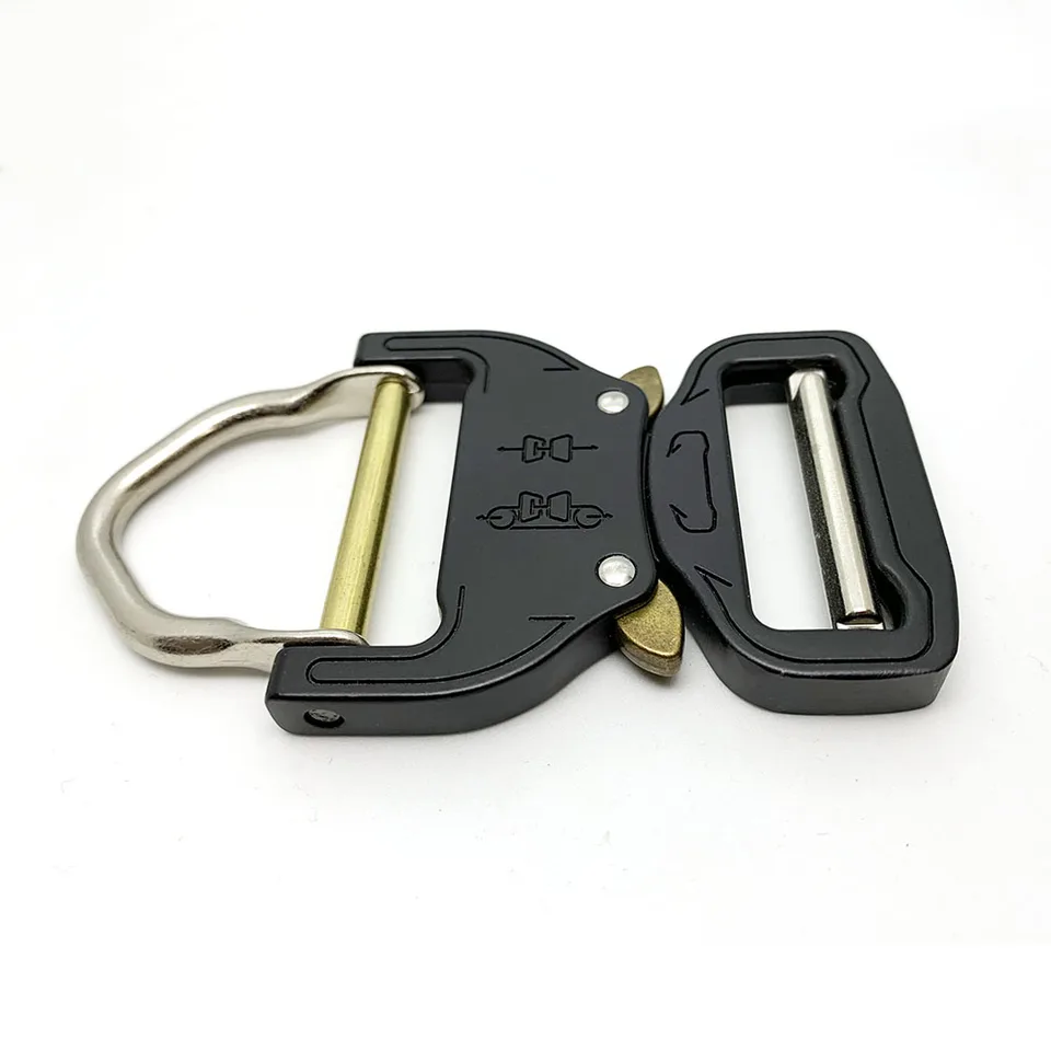 Boucle De Ceinture Tactique Métallique - 38 Mm, Remplacement Universel Homme/Femme - Installation Facile Sans Outil