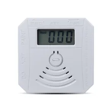 Détecteur de gaz sans fil pour la sécurité à domicile, détecteur de gaz de fumée et de monoxyde de carbone, alarme d'avertissement, écran LCD pour la cuisine