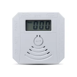 Détecteur de gaz sans fil pour la sécurité à domicile, détecteur de gaz de fumée et de monoxyde de carbone, alarme d'avertissement, écran LCD pour la cuisine 