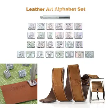 

26 Letters Alphabets Metal Sealing Wax Stamp Set Leather Craft Stamps Retro Wax Seals Post Decor Stamping Printing Leather Tools