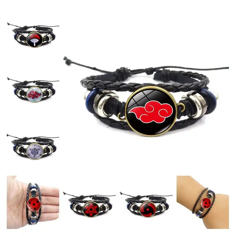 Songda Uchiha Clan Rinnegan Sharingan Eye Bracelet Hot Anime