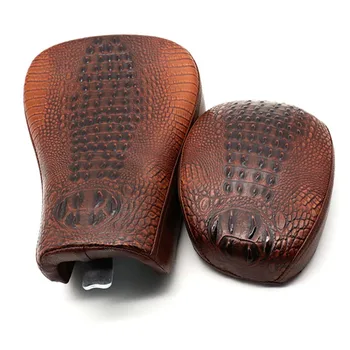 

Retro Motorcycle Front Seat Rear Passenger Seat Cushion For Harley Sportster XL1200 883 72 48