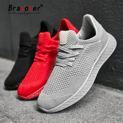 Bravover Новое поступление кроссовки для мужчин дышащая удобная обувь для влюбленных бег тренажерный зал Обучение уличная спортивная обувь