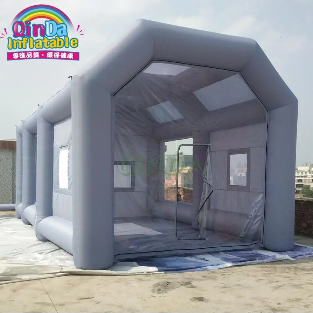 Tent Car Giant With Flitters Mobile Small Used Inflatable Car Spray Paint Booth For Sale